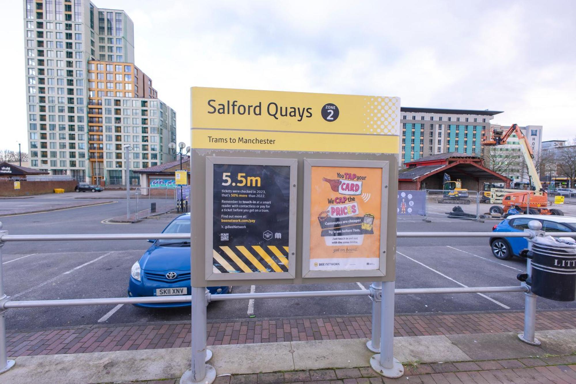 Quayside Penthouse 2 Bedroom Ensuite Near Media City & Manchester United Εξωτερικό φωτογραφία